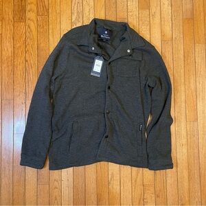 Ben Sherman Waffle Knit Shirt Jacket